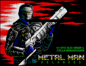 Metal Man Reloaded - Titelscreen